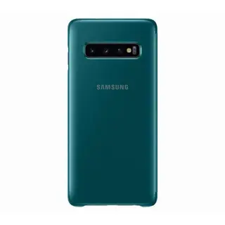 Чехол для Samsung Galaxy S10 Clear View Cover Green EF-ZG973CGEGRU