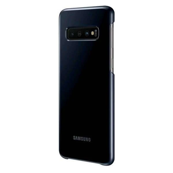 Чехол Samsung для Galaxy S10 LED Cover Black (EF-KG973CBEGRU) Black - фото 2