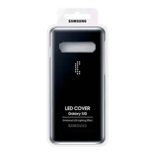 Чехол Samsung для Galaxy S10 LED Cover Black (EF-KG973CBEGRU) Black