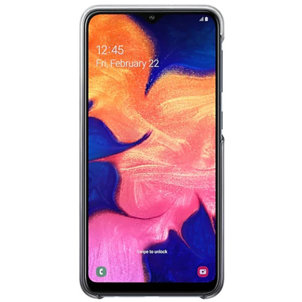 Чехол Samsung для Galaxy A10 Gradation Cover (EF-AA105CBEGRU) Black - фото 3