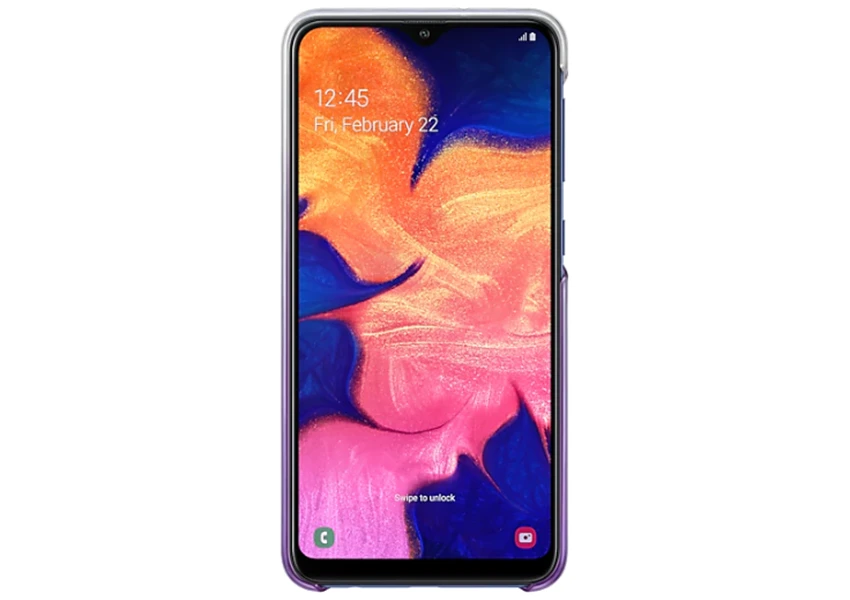 Чехол Samsung для Galaxy A10 Gradation Cover (EF-AA105CVEGRU) Purple - фото 4