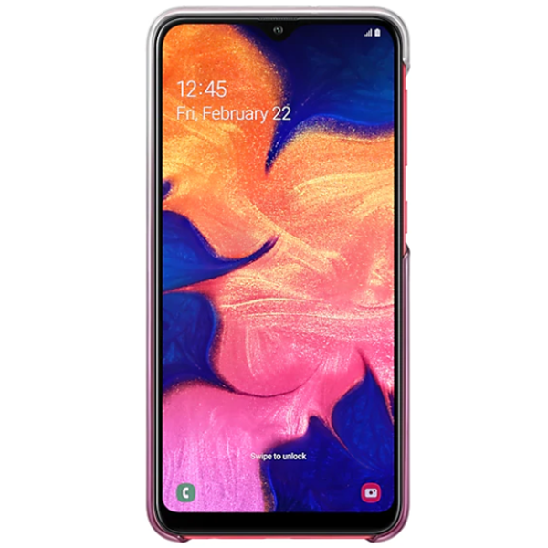 Қап Samsung Galaxy A10 Gradation Cover (EF-AA105CPEGRU) Pink үшін