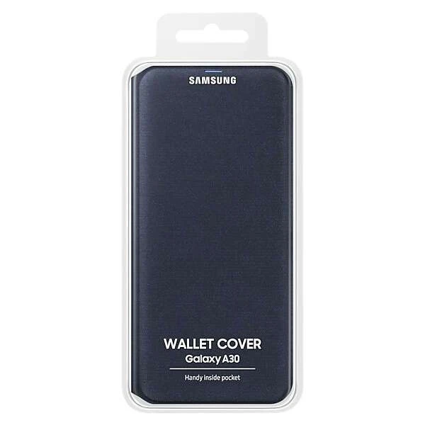 Чехол Samsung для Galaxy A30 Wallet Cover (EF-WA305PBEGRU) Black - фото 5