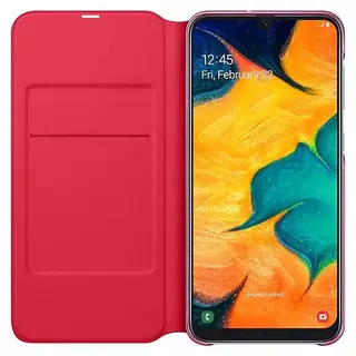 Чехол для Samsung Galaxy A30 Wallet Cover White EF-WA305PWEGRU