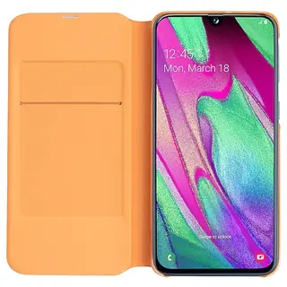 Чехол Samsung для Galaxy A40 Wallet Cover (EF-WA405PWEGRU) White