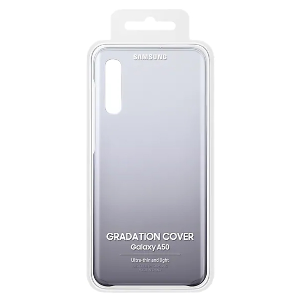 Чехол Samsung для Galaxy A50 Gradation Cover (EF-AA505CBEGRU) Black