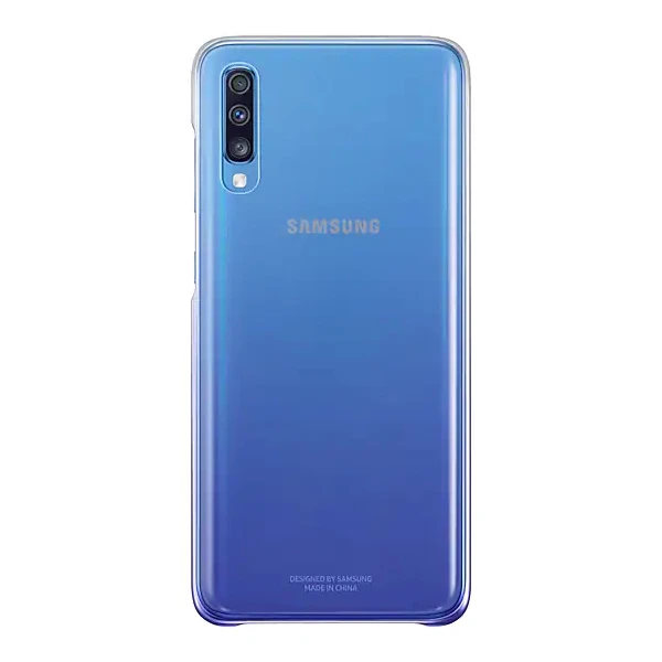 Чехол Samsung для Galaxy A70 Gradation Cover (EF-AA705CVEGRU) Purple - фото 2