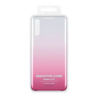 Чехол Samsung для Galaxy A70 Gradation Cover (EF-AA705CPEGRU) Pink