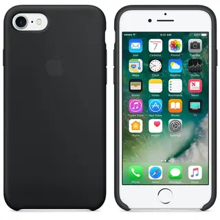 Чехол Apple iPhone 8/7 Silicone Case MQGK2 Black