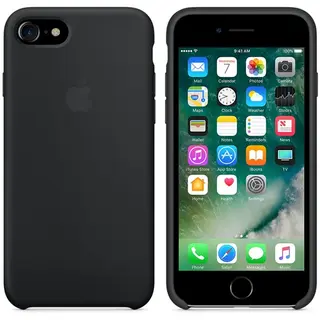 Чехол Apple iPhone 8/7 Silicone Case MQGK2 Black