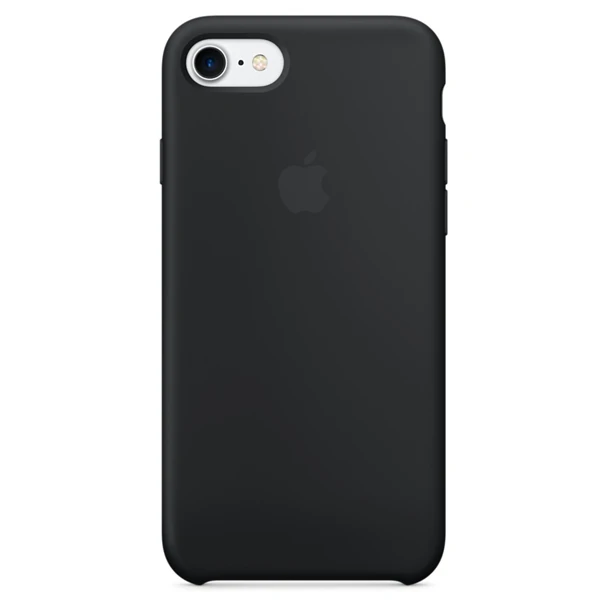Чехол Apple iPhone 8/7 Silicone Case MQGK2 Black