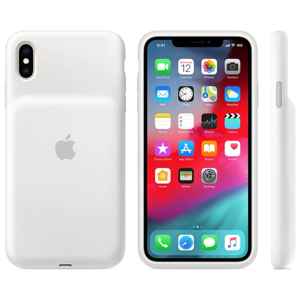 Чехол-зарядка Apple для iPhone XS Max Smart Battery Case MRXR2 White - фото 4