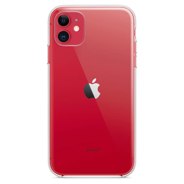 Чехол Apple для iPhone 11 Silicone Case (MWVG2ZM/A) Transparent