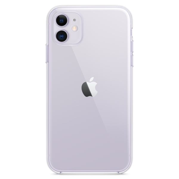 Қап Apple iPhone 11 Silicone Case (MWVG2ZM/A) Transparent үшін