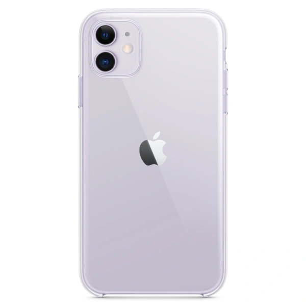 Чехол Apple для iPhone 11 Silicone Case (MWVG2ZM/A) Transparent - фото 6