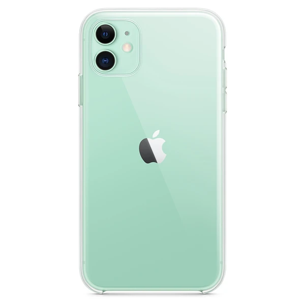 Чехол Apple для iPhone 11 Silicone Case (MWVG2ZM/A) Transparent - фото 3