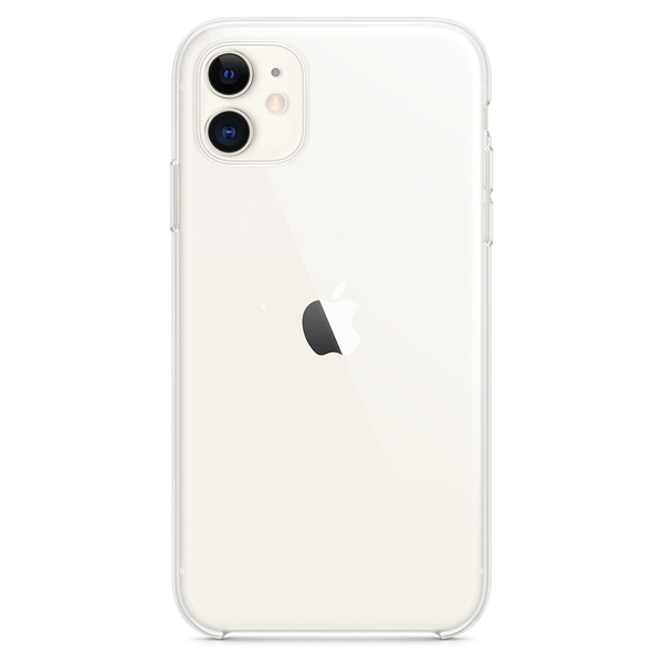 Қап Apple iPhone 11 Silicone Case (MWVG2ZM/A) Transparent үшін