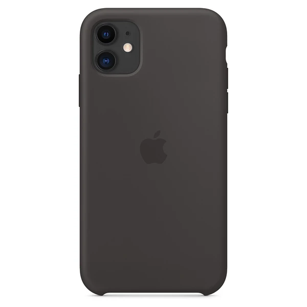 Чехол Apple для iPhone 11 Silicone Case (MWVU2ZM/A) Black - фото 5
