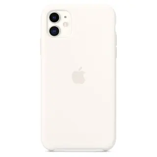 Чехол Apple для iPhone 11 Silicone Case (MWVX2ZM/A) White