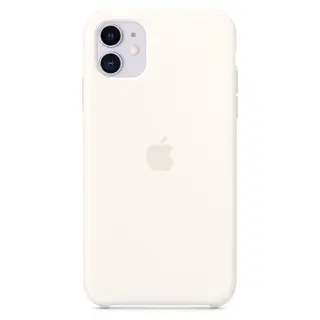 Чехол Apple для iPhone 11 Silicone Case (MWVX2ZM/A) White