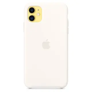 Чехол Apple для iPhone 11 Silicone Case (MWVX2ZM/A) White