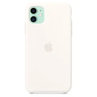 Чехол Apple для iPhone 11 Silicone Case (MWVX2ZM/A) White