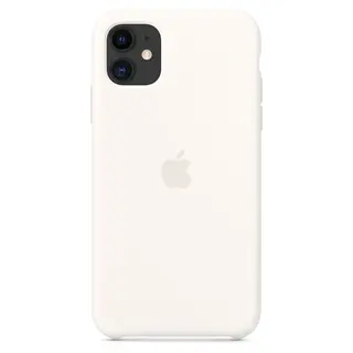 Чехол Apple для iPhone 11 Silicone Case (MWVX2ZM/A) White