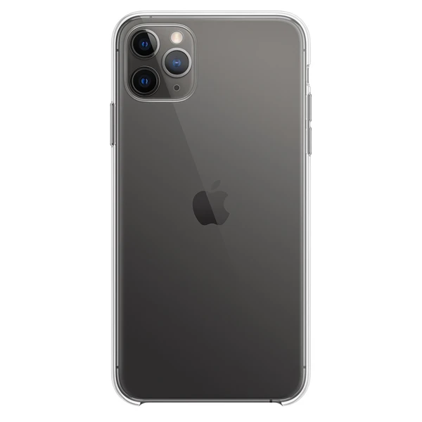 Чехол Apple для iPhone 11 Pro Max Silicone Case (MX0H2ZM/A) Transparent - фото 2