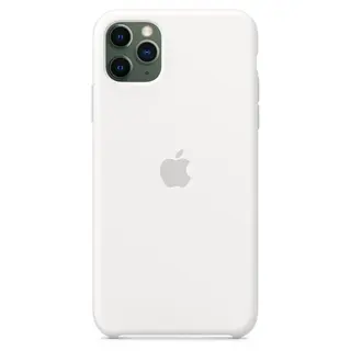 Чехол Apple для iPhone 11 Pro Max Silicone Case (MWYX2ZM/A) White