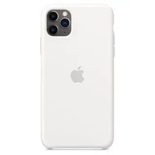 Чехол Apple для iPhone 11 Pro Max Silicone Case (MWYX2ZM/A) White