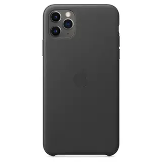 Чехол Apple для iPhone 11 Pro Max Leather Case Black