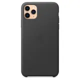Чехол Apple для iPhone 11 Pro Max Leather Case Black - фото 6