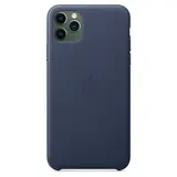Чехол Apple для iPhone 11 Pro Max Leather Case Blue - фото 3
