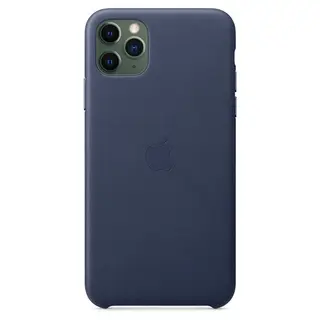 Чехол Apple для iPhone 11 Pro Max Leather Case Blue