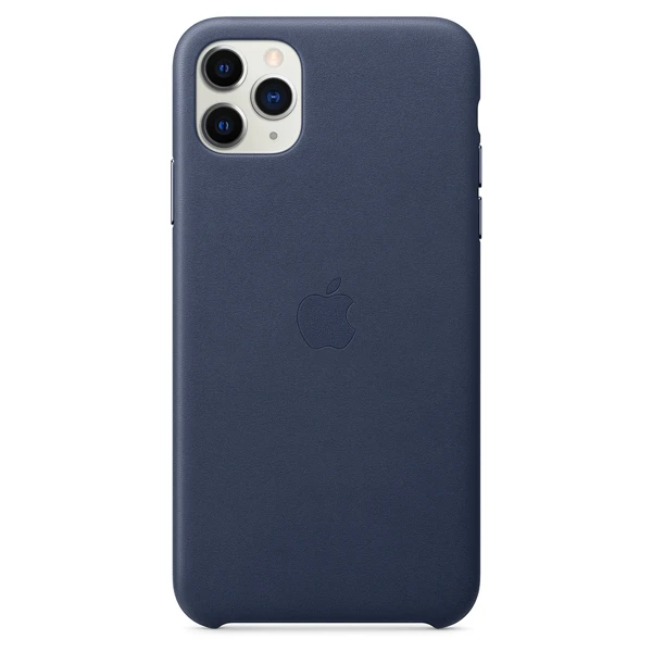 Чехол Apple для iPhone 11 Pro Max Leather Case Blue