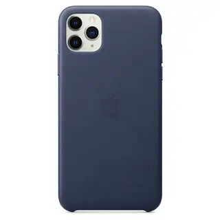 Чехол Apple для iPhone 11 Pro Max Leather Case Blue