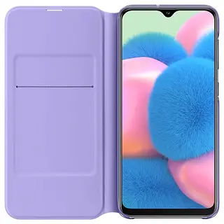 Чехол Samsung для Galaxy A30s Wallet Cover Black
