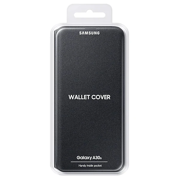 Чехол Samsung для Galaxy A30s Wallet Cover Black - фото 3