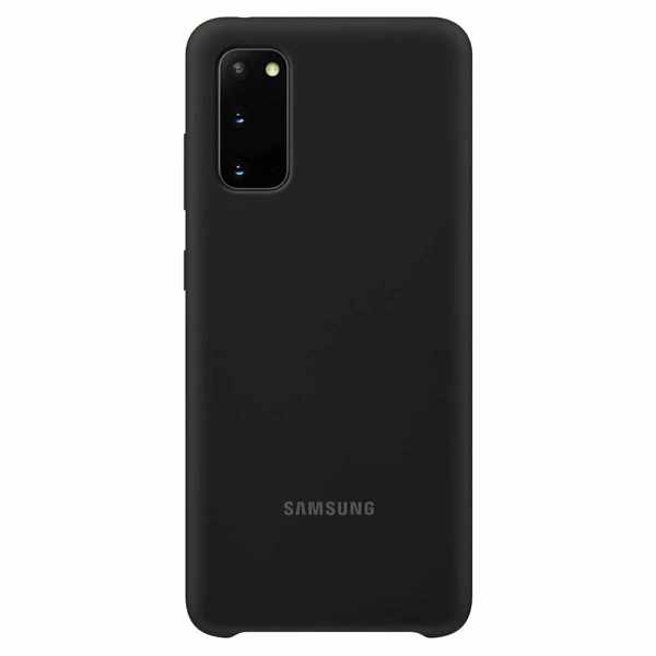 Чехол Samsung для Galaxy S20 Silicone Cover (EF-PG980TBEGRU) Black