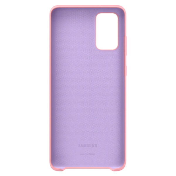 Чехол Samsung для Galaxy S20 Silicone Cover (EF-PG980TPEGRU) Pink