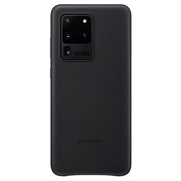 Чехол Samsung для Galaxy S20 Ultra Leather Cover (EF-VG988LBEGRU) Black