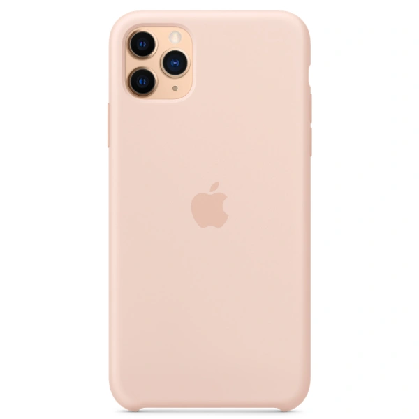 Чехол Apple для iPhone 11 Pro Max Silicone Case (MWYY2ZM/A) Pink Sand - фото 4