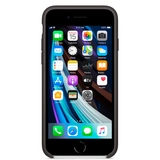 Чехол Apple для iPhone SE Silicone Case (MXYH2ZM/A) Black - фото 2
