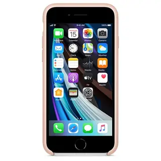 Чехол Apple для iPhone SE Silicone Case (MXYK2ZM/A) Pink Sand