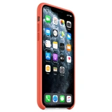 Қап Apple iPhone 11 Pro Max Silicone Case (MX022ZM/A) Clementine үшін - фото 5