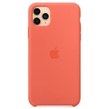 Қап Apple iPhone 11 Pro Max Silicone Case (MX022ZM/A) Clementine үшін - фото 4