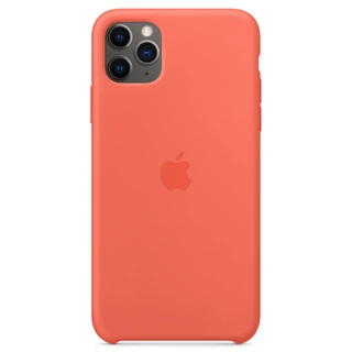 Қап Apple iPhone 11 Pro Max Silicone Case (MX022ZM/A) Clementine үшін
