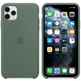 Чехол Apple для iPhone 11 Pro Max Silicone Case (MX012ZM/A) Pine Green - фото 6