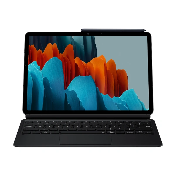 Чехол-клавиатура Samsung для Galaxy Tab S7 / S8 Book Cover Keyboard (EF-DT870BBRGRU) Black - фото 4