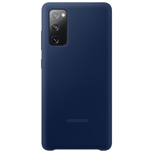 Чехол Samsung для Galaxy S20 FE 2020/2021 Silicone Cover (EF-PG780TNEGRU) Blue